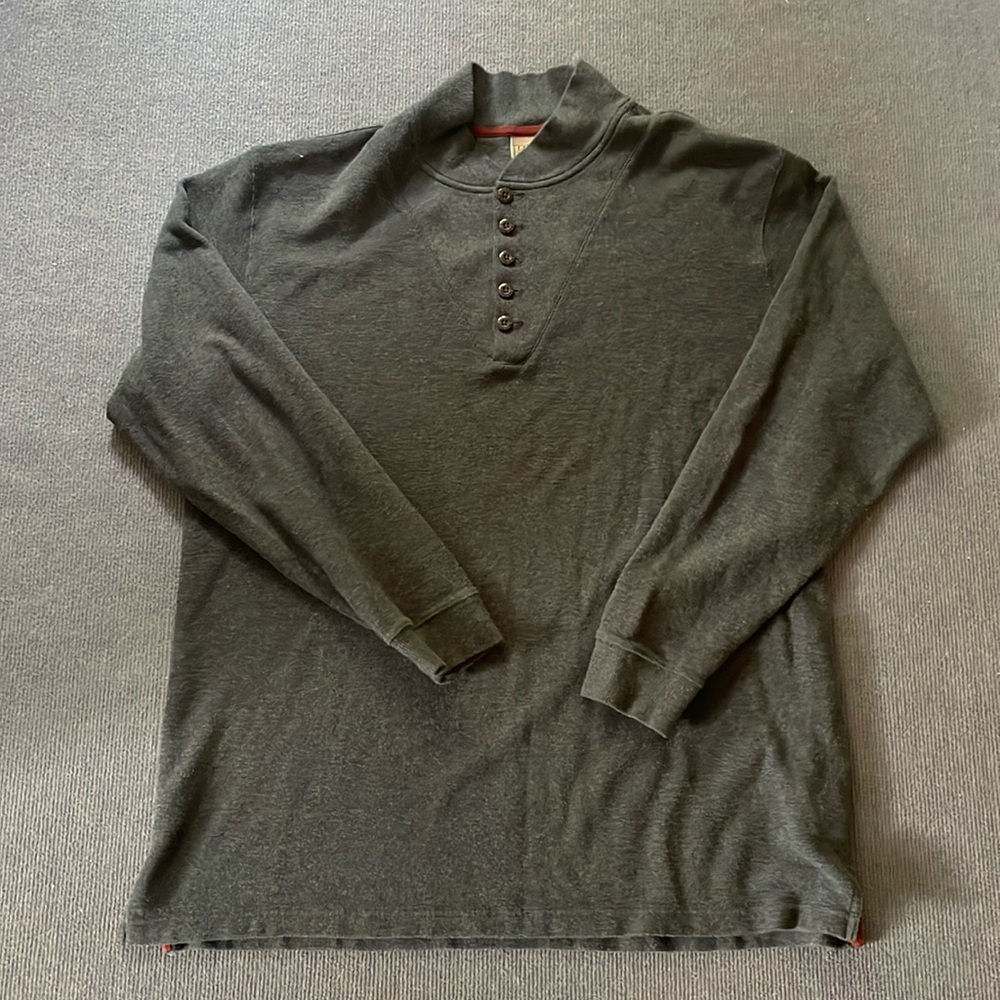 LL Bean Long Sleeve Shirt: XL Tall